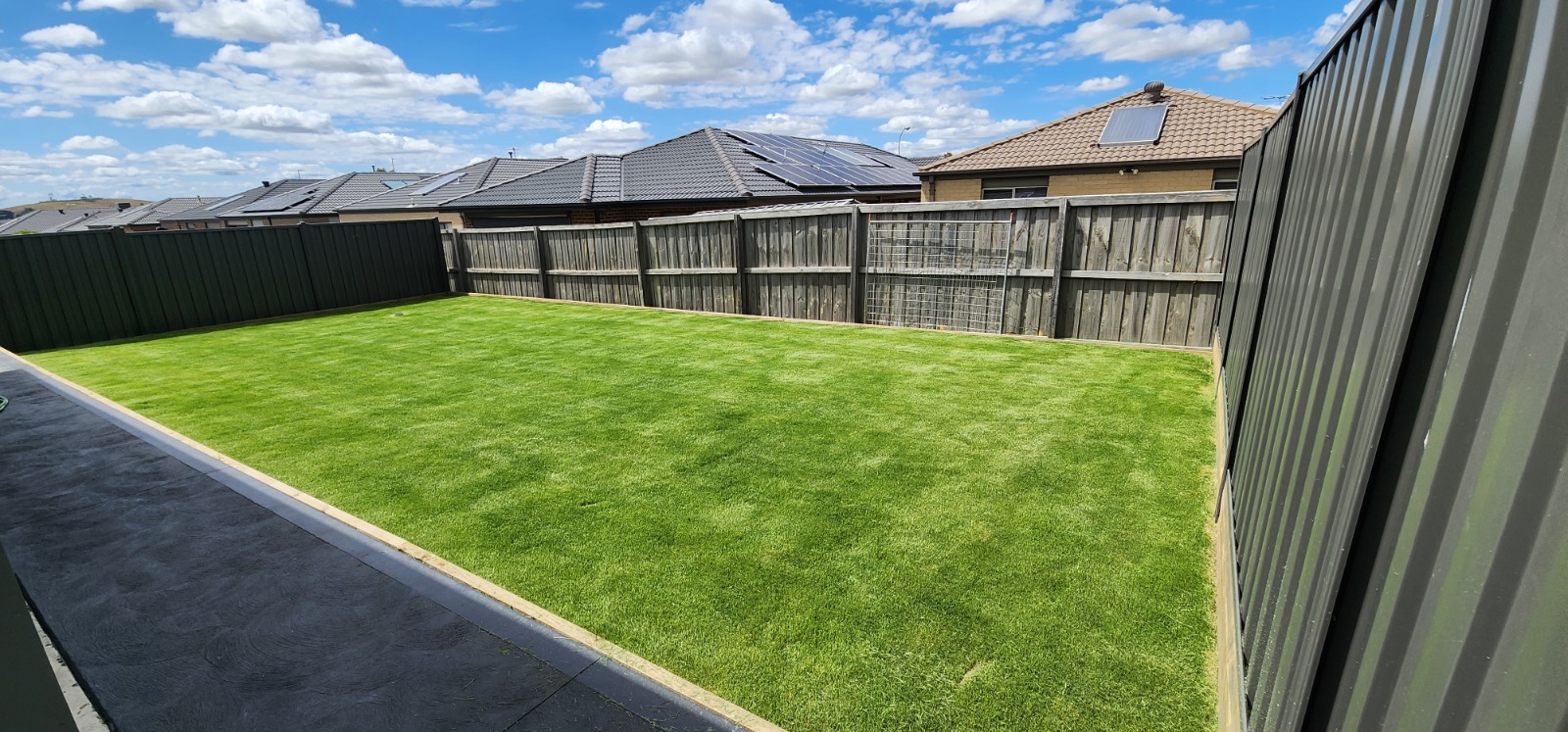 Lawn mowing